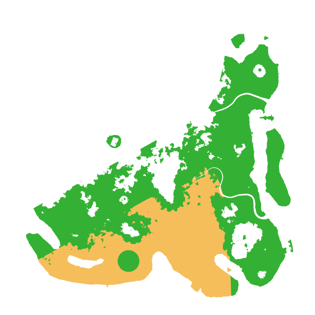 Biome Rust Map: Procedural Map, Size: 3850, Seed: 89915698