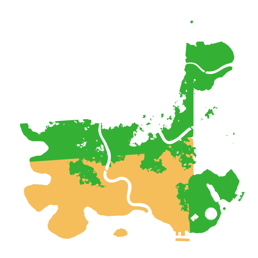 Biome Rust Map: Procedural Map, Size: 3750, Seed: 1552275732