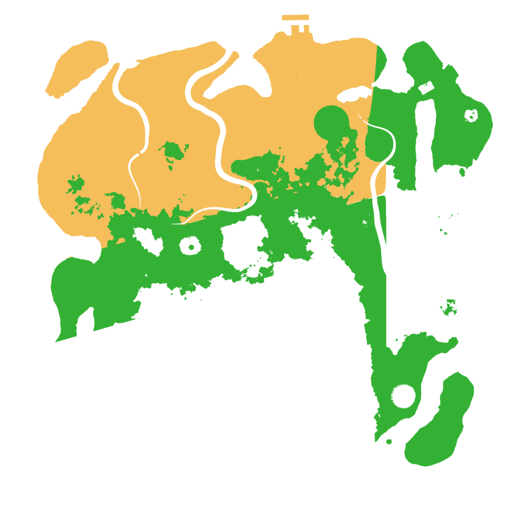 Biome Rust Map: Procedural Map, Size: 3850, Seed: 1032133554