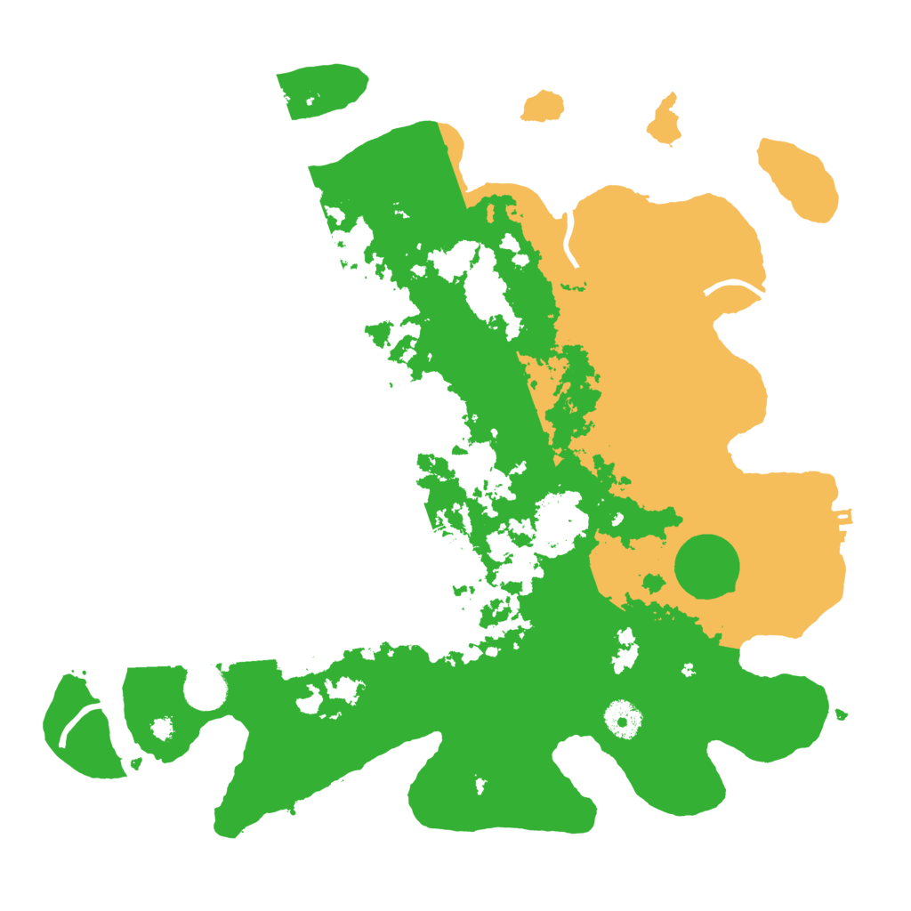 Biome Rust Map: Procedural Map, Size: 3700, Seed: 1453518172