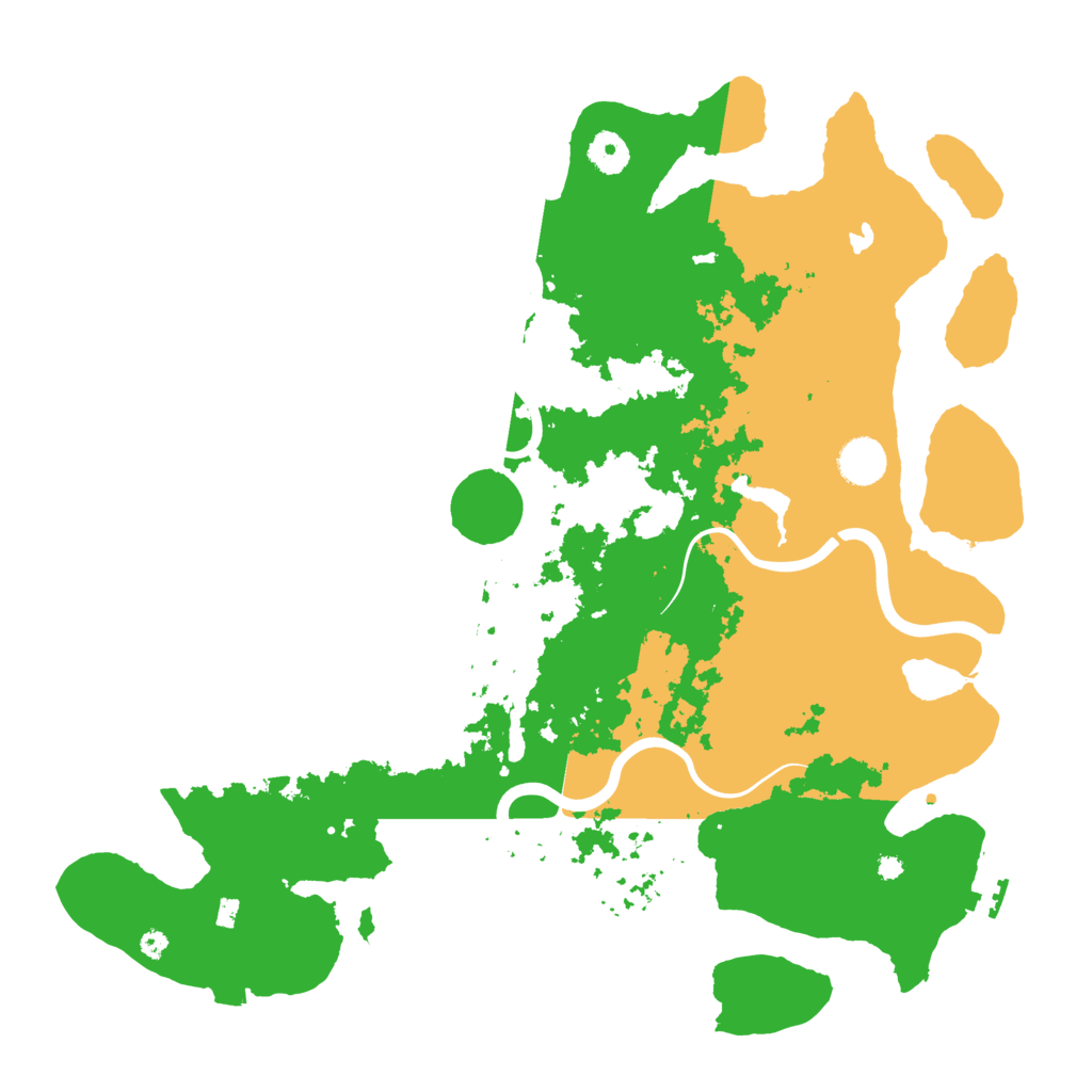 Biome Rust Map: Procedural Map, Size: 4000, Seed: 1783963799