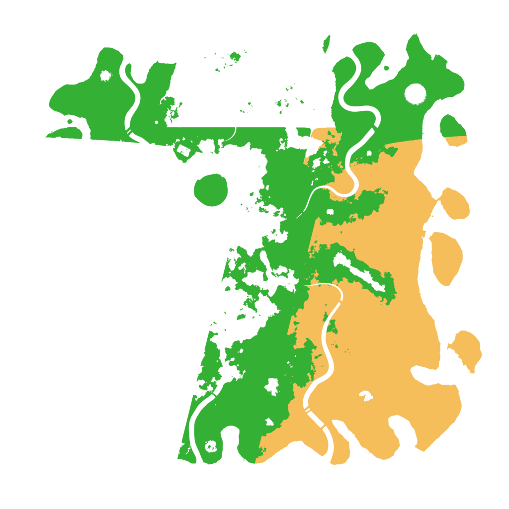 Biome Rust Map: Procedural Map, Size: 4250, Seed: 444199