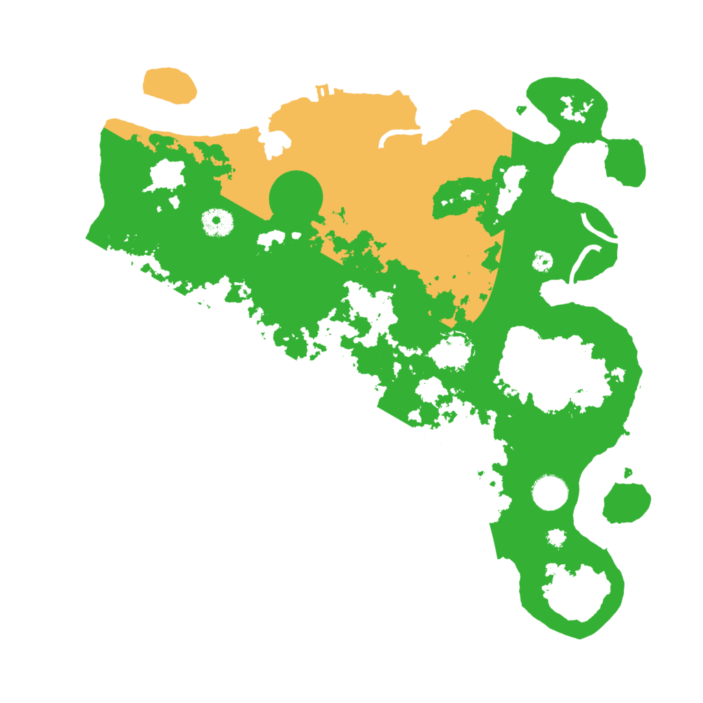 Biome Rust Map: Procedural Map, Size: 3500, Seed: 67217679