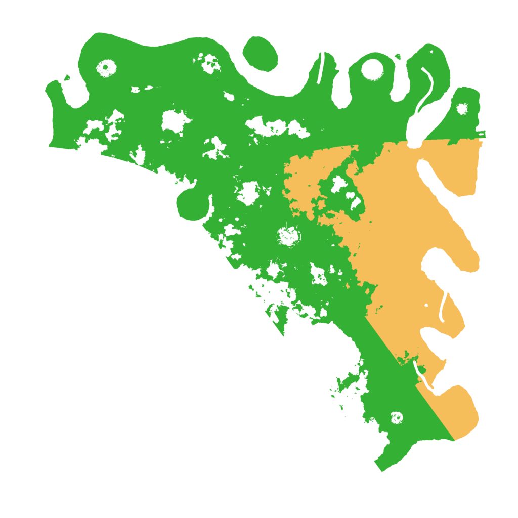 Biome Rust Map: Procedural Map, Size: 4250, Seed: 814020