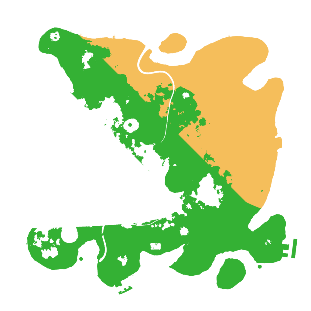 Biome Rust Map: Procedural Map, Size: 3250, Seed: 587741836