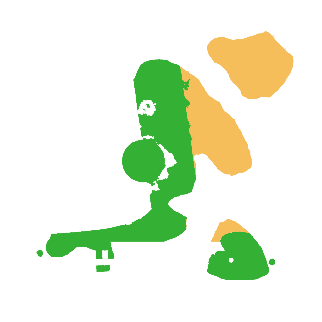 Biome Rust Map: Procedural Map, Size: 2000, Seed: 1612596502