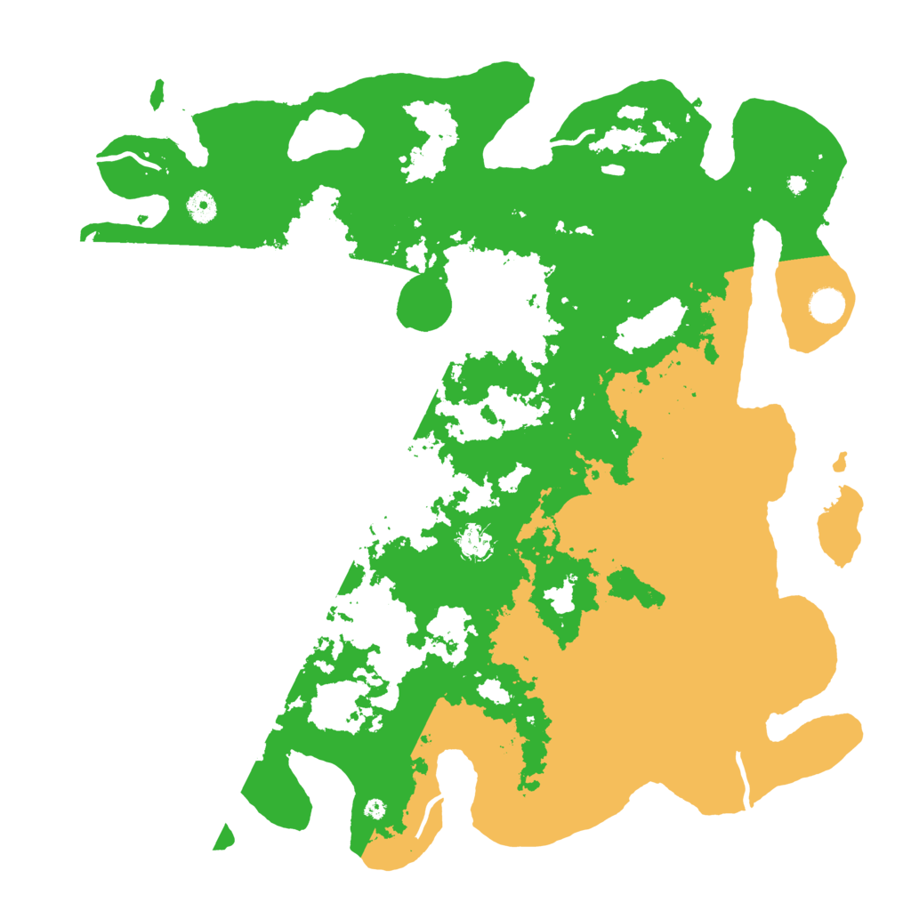 Biome Rust Map: Procedural Map, Size: 4500, Seed: 1645226916