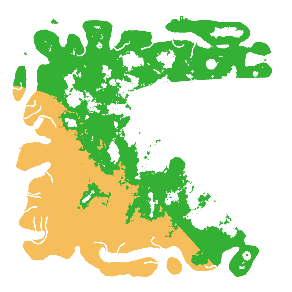 Biome Rust Map: Procedural Map, Size: 5000, Seed: 596896395