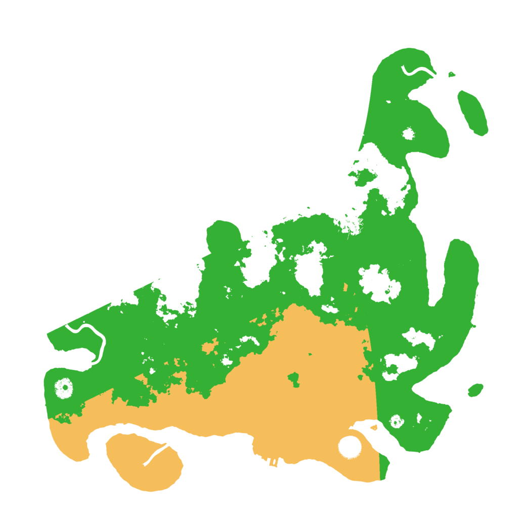 Biome Rust Map: Procedural Map, Size: 4000, Seed: 153304228