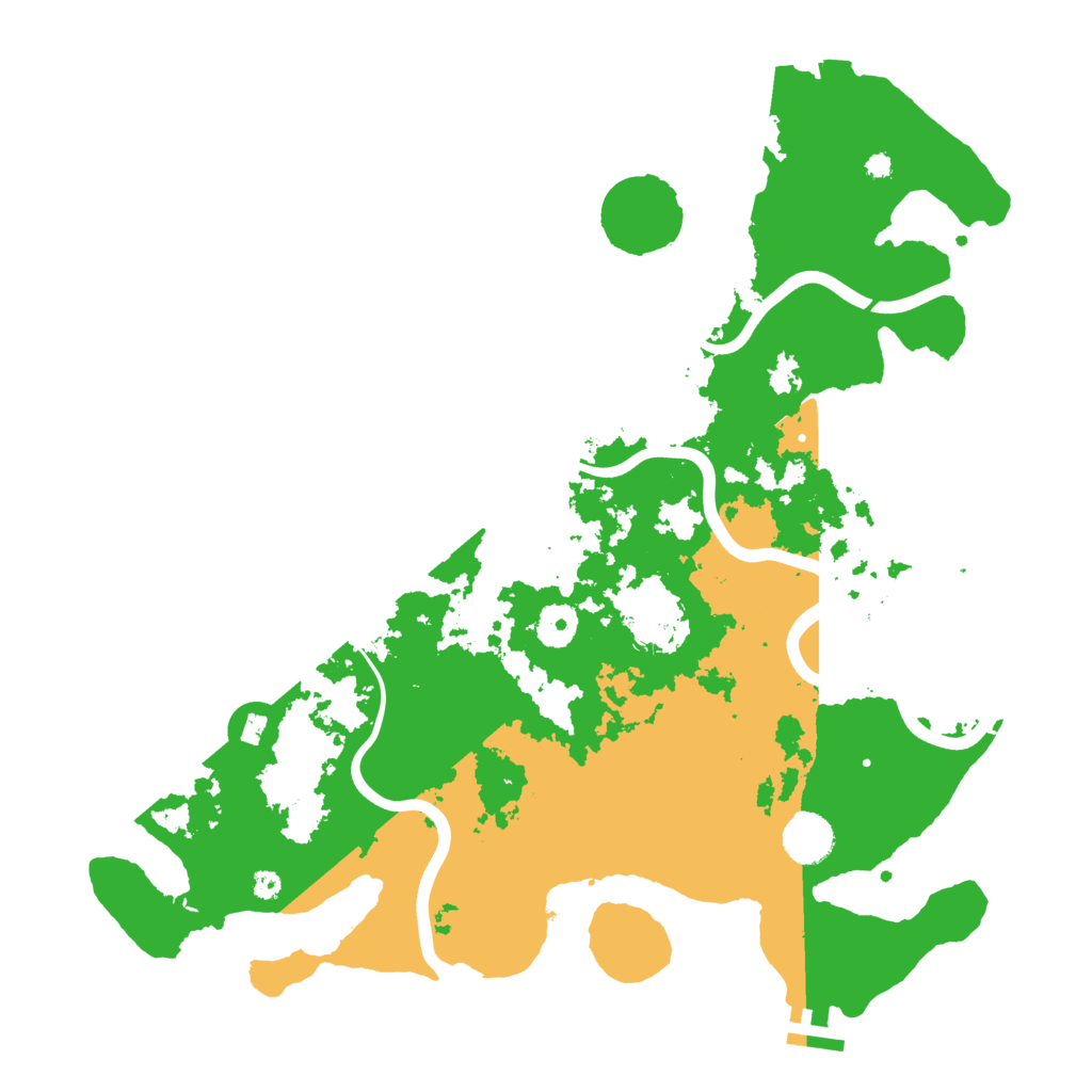 Biome Rust Map: Procedural Map, Size: 3850, Seed: 924241237