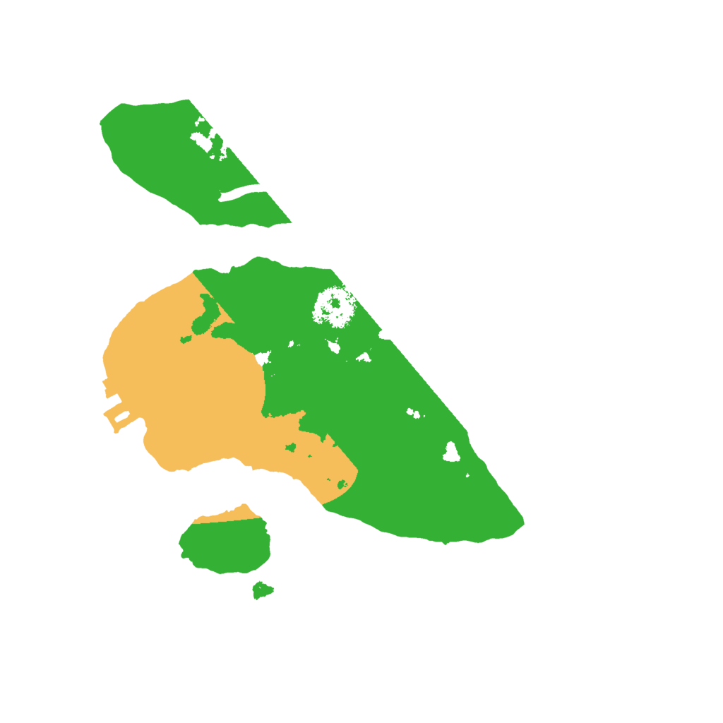 Biome Rust Map: Procedural Map, Size: 1850, Seed: 1234567890