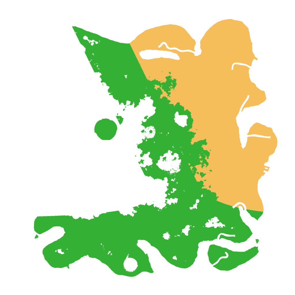 Biome Rust Map: Procedural Map, Size: 3750, Seed: 904954918