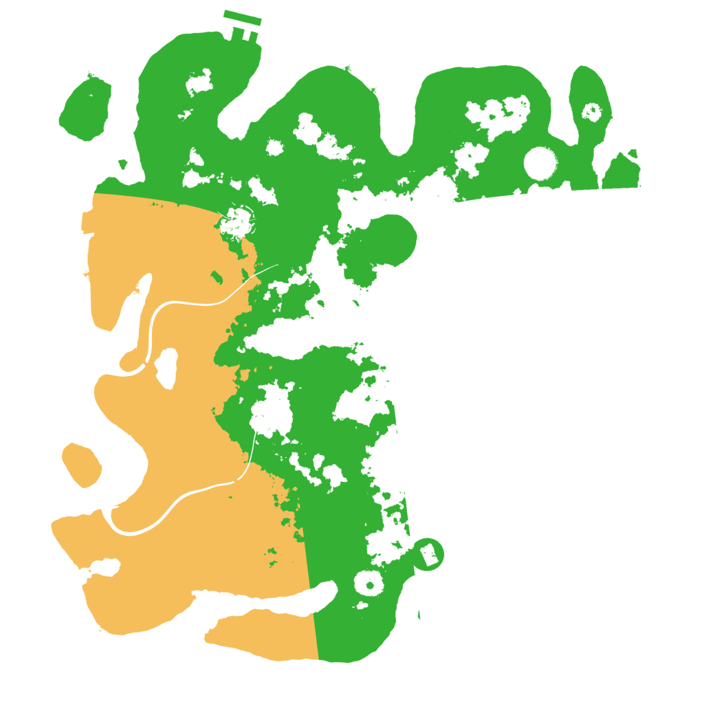 Biome Rust Map: Procedural Map, Size: 3750, Seed: 403016563