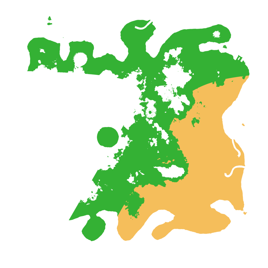 Biome Rust Map: Procedural Map, Size: 3500, Seed: 873222425