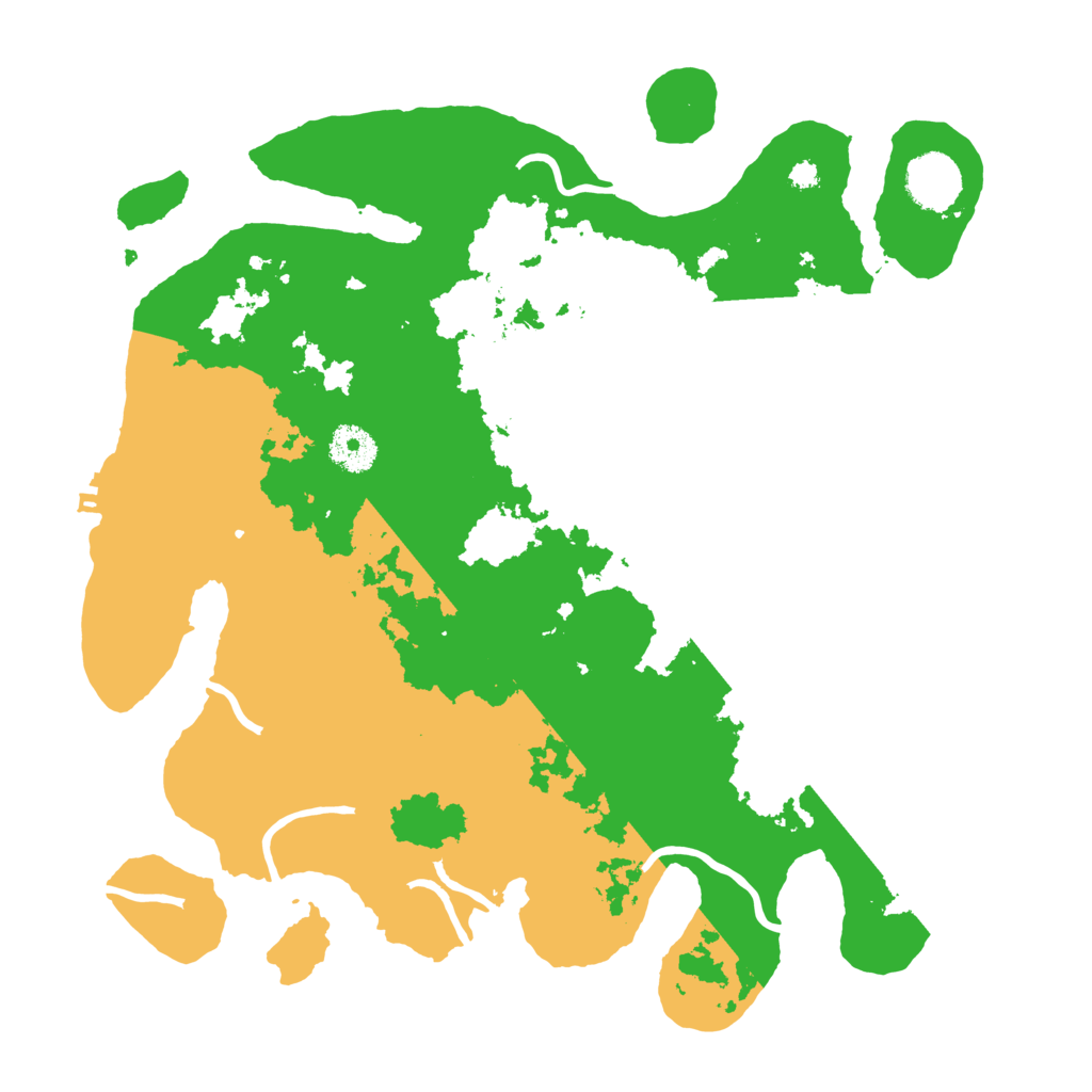 Biome Rust Map: Procedural Map, Size: 3500, Seed: 1380933144