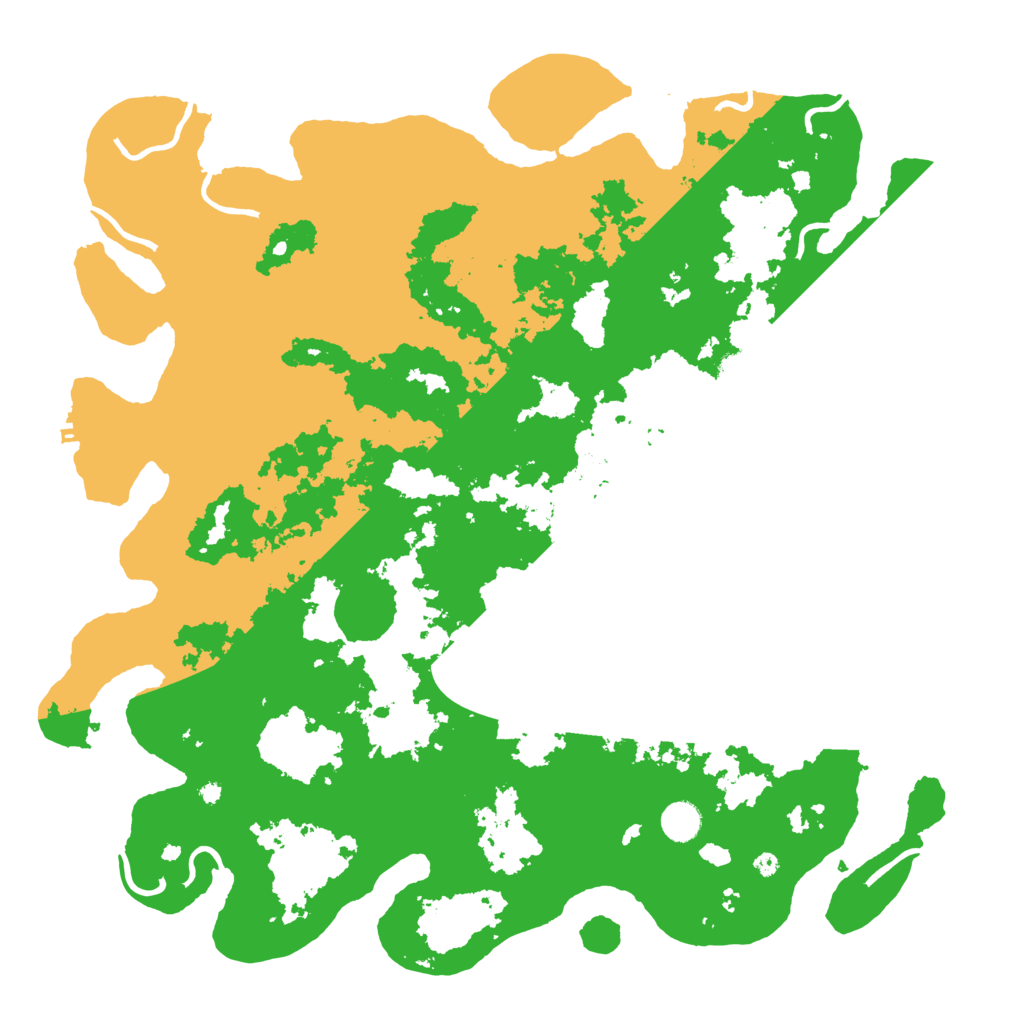 Biome Rust Map: Procedural Map, Size: 4500, Seed: 1662128491