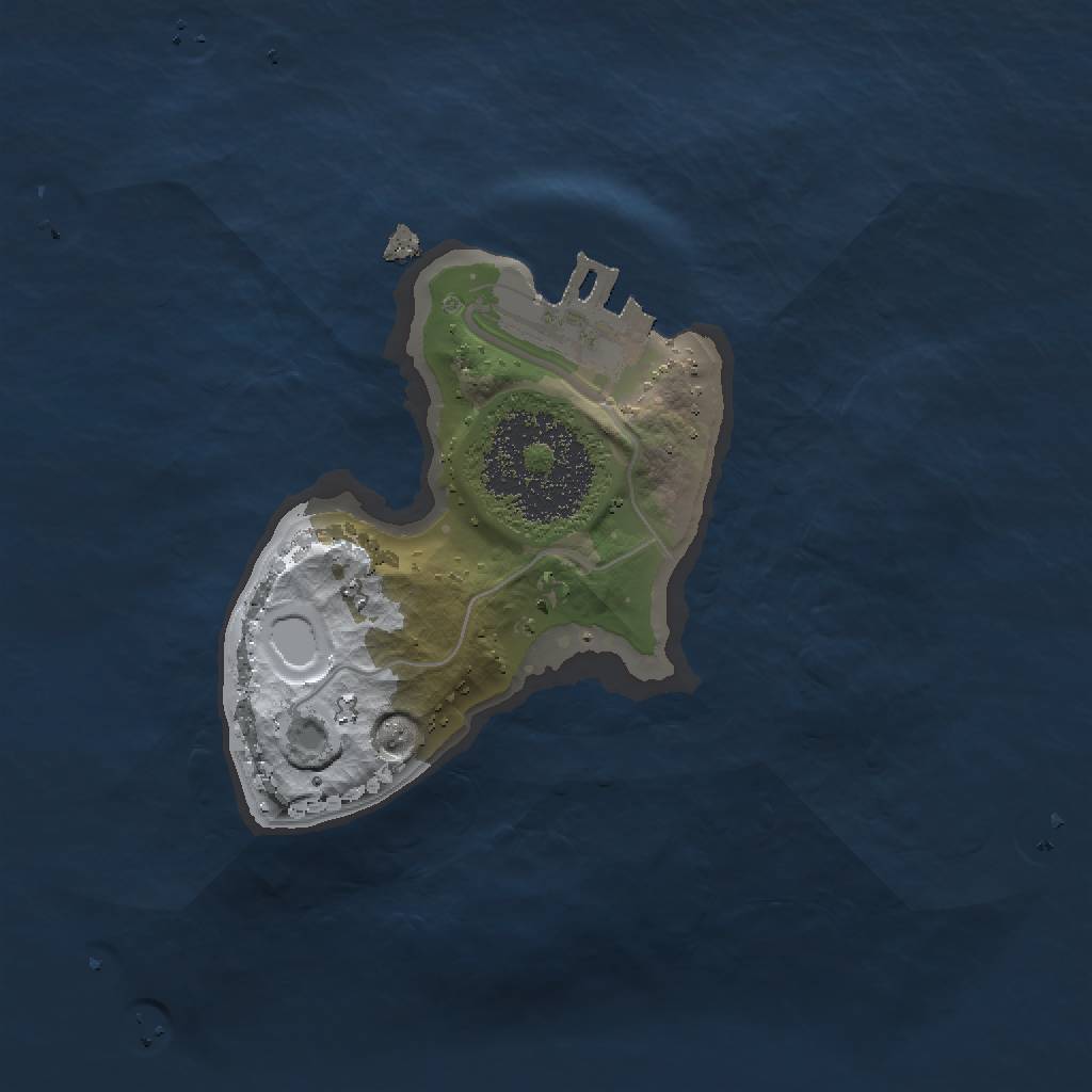 Rust Map: Procedural Map, Size: 1500, Seed: 1085, 5 Monuments