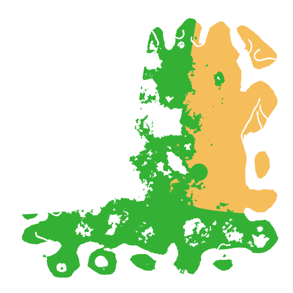 Biome Rust Map: Procedural Map, Size: 4500, Seed: 98636
