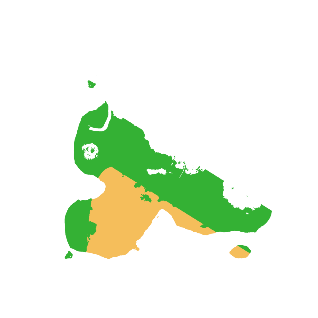 Biome Rust Map: Procedural Map, Size: 2000, Seed: 814221008