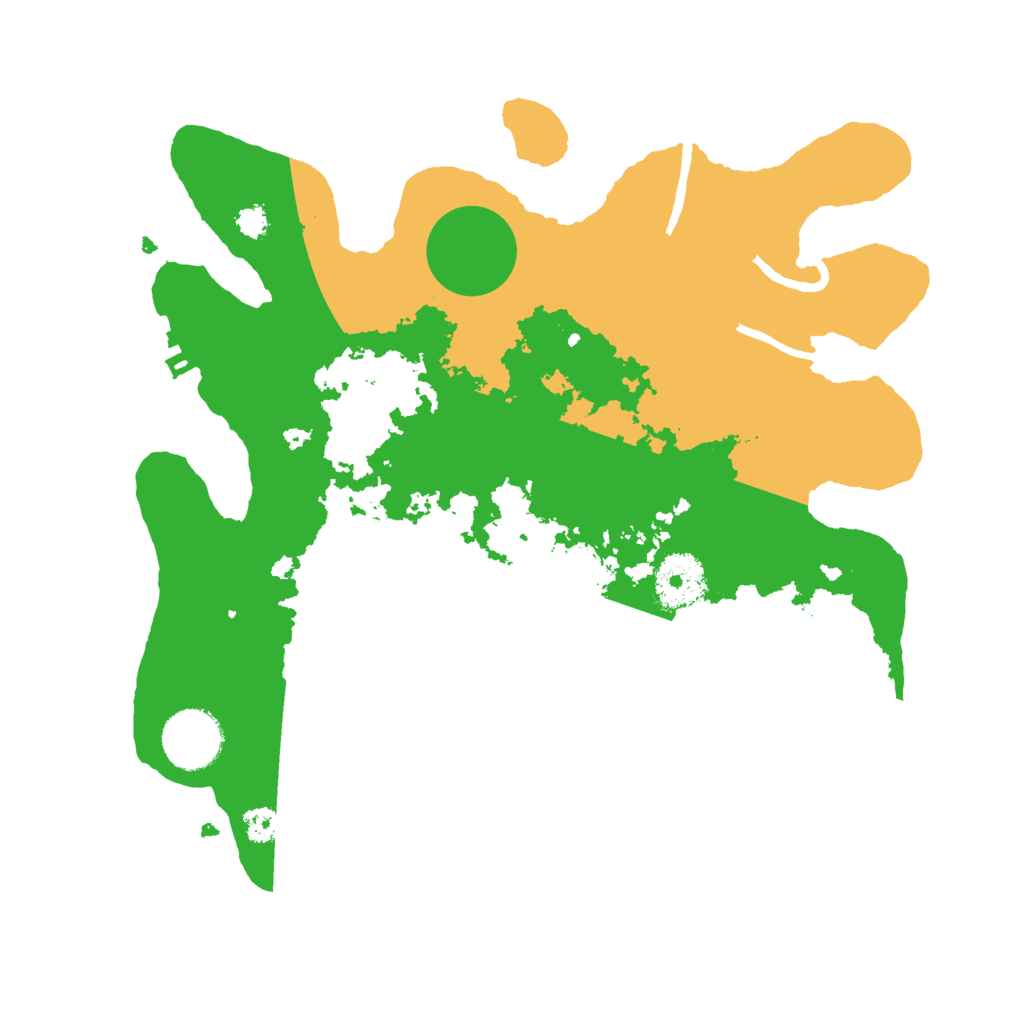 Biome Rust Map: Procedural Map, Size: 3000, Seed: 2486