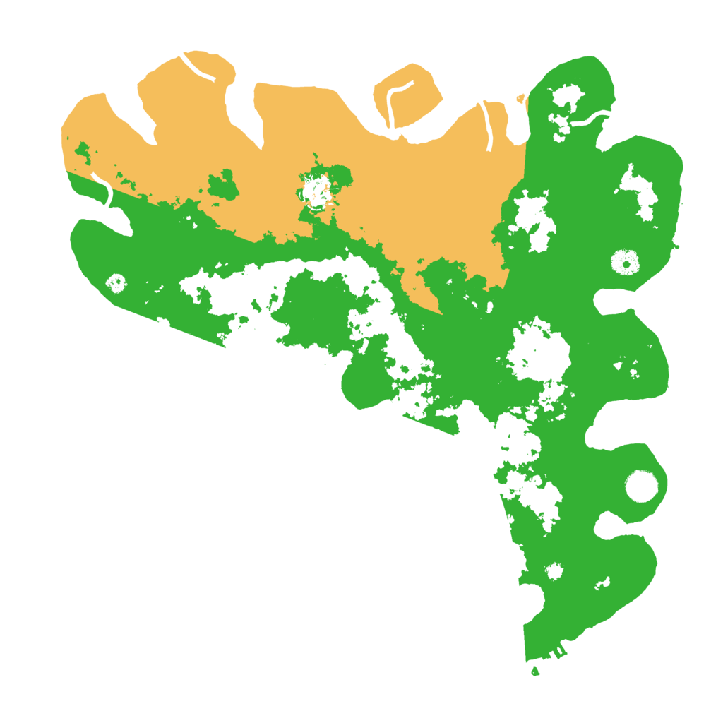 Biome Rust Map: Procedural Map, Size: 4000, Seed: 89543
