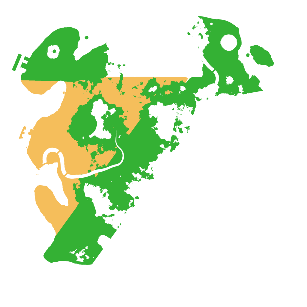 Biome Rust Map: Procedural Map, Size: 3500, Seed: 1447398694