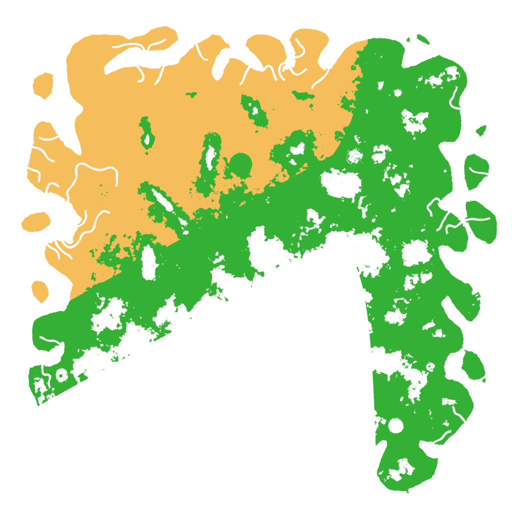 Biome Rust Map: Procedural Map, Size: 6000, Seed: 163193
