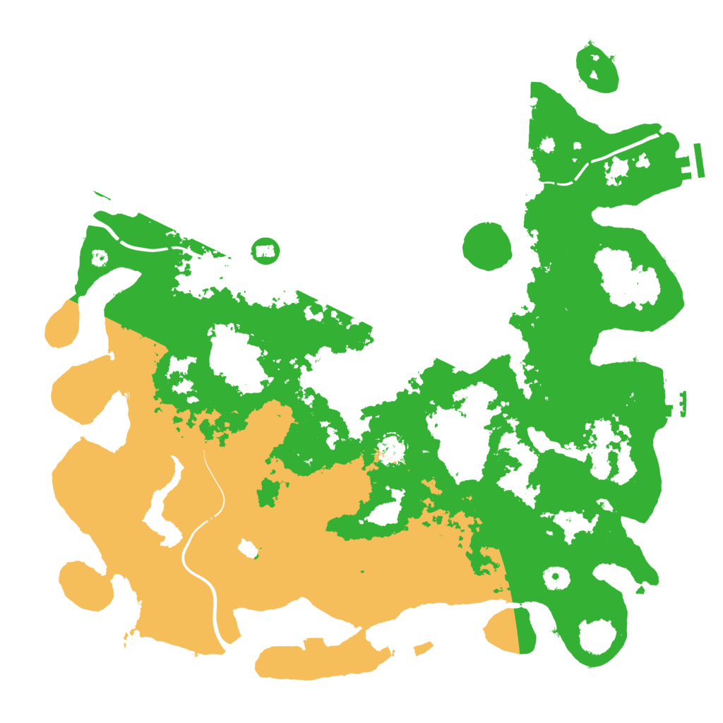 Biome Rust Map: Procedural Map, Size: 4250, Seed: 970058281