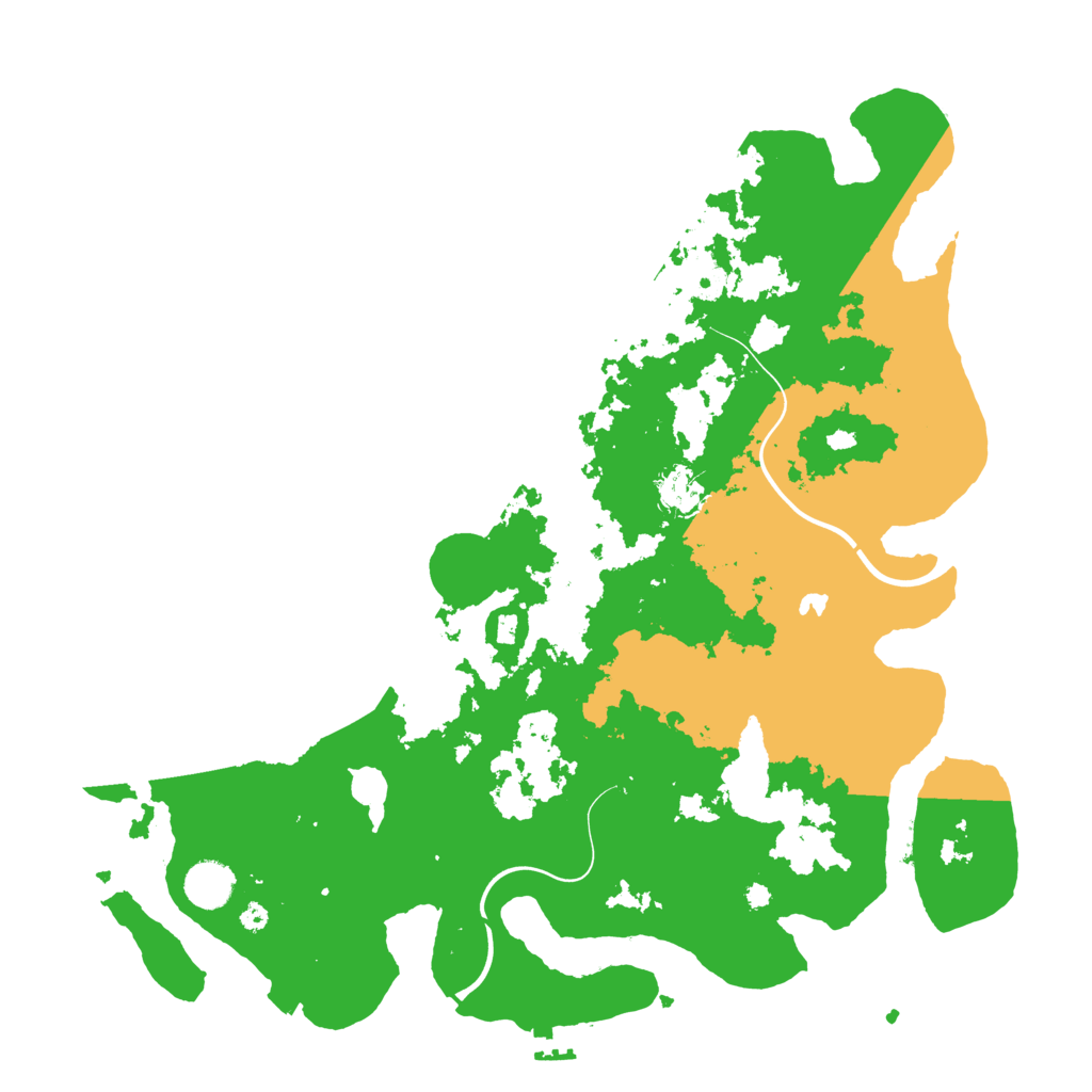 Biome Rust Map: Procedural Map, Size: 4000, Seed: 801692142