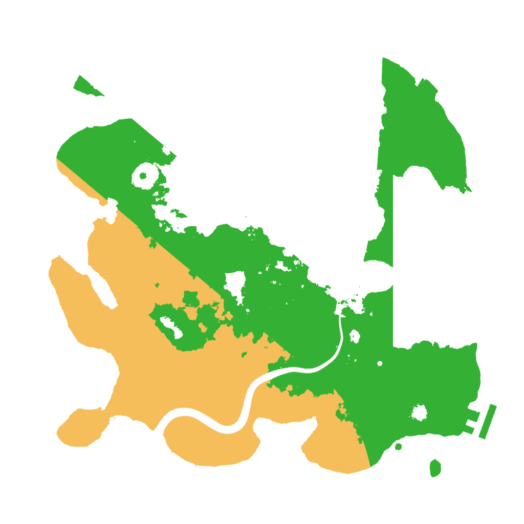 Biome Rust Map: Procedural Map, Size: 3000, Seed: 112493