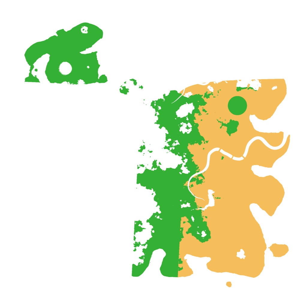 Biome Rust Map: Procedural Map, Size: 4250, Seed: 182085485