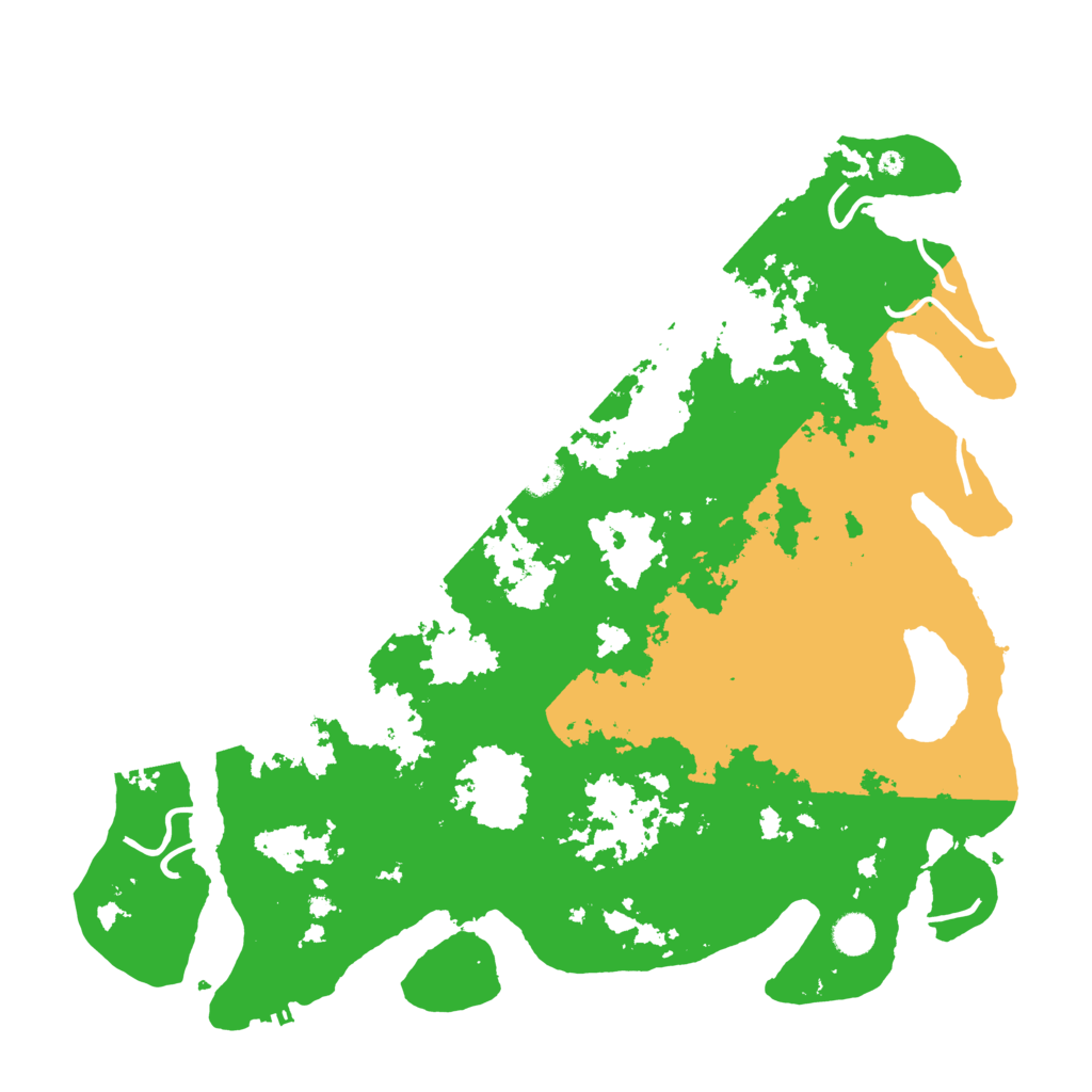 Biome Rust Map: Procedural Map, Size: 4500, Seed: 857