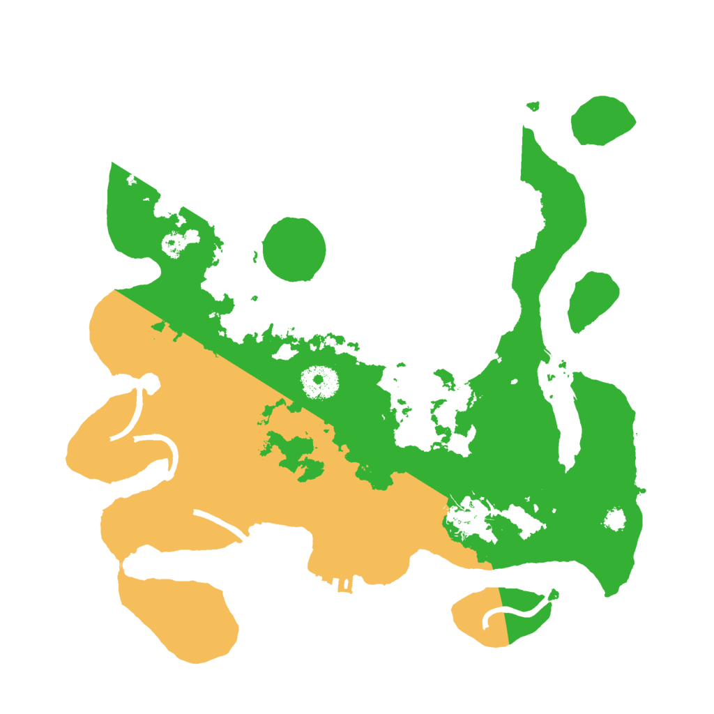 Biome Rust Map: Procedural Map, Size: 3000, Seed: 8466721