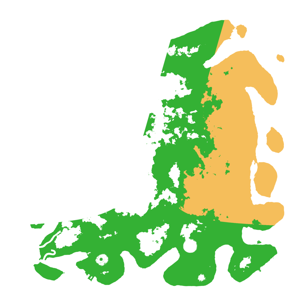 Biome Rust Map: Procedural Map, Size: 4000, Seed: 37462748