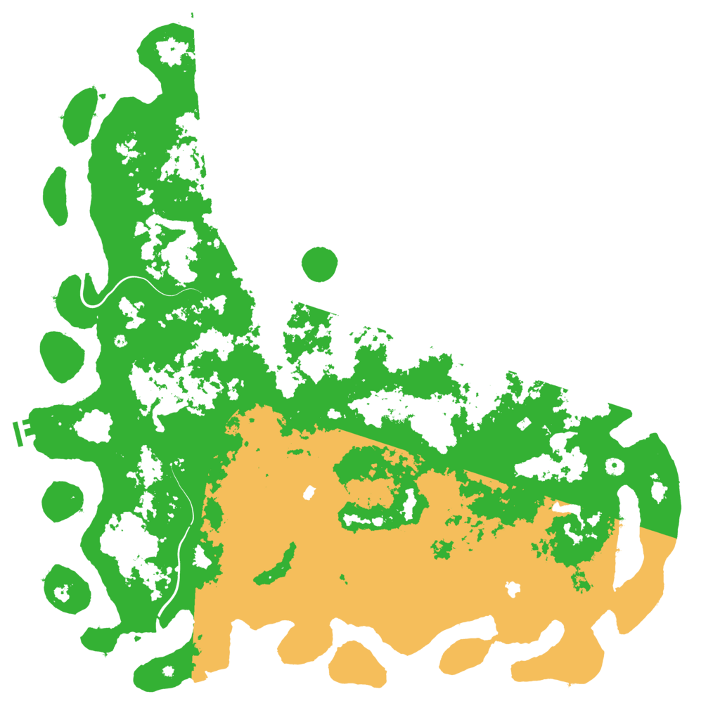 Biome Rust Map: Procedural Map, Size: 5800, Seed: 487233612