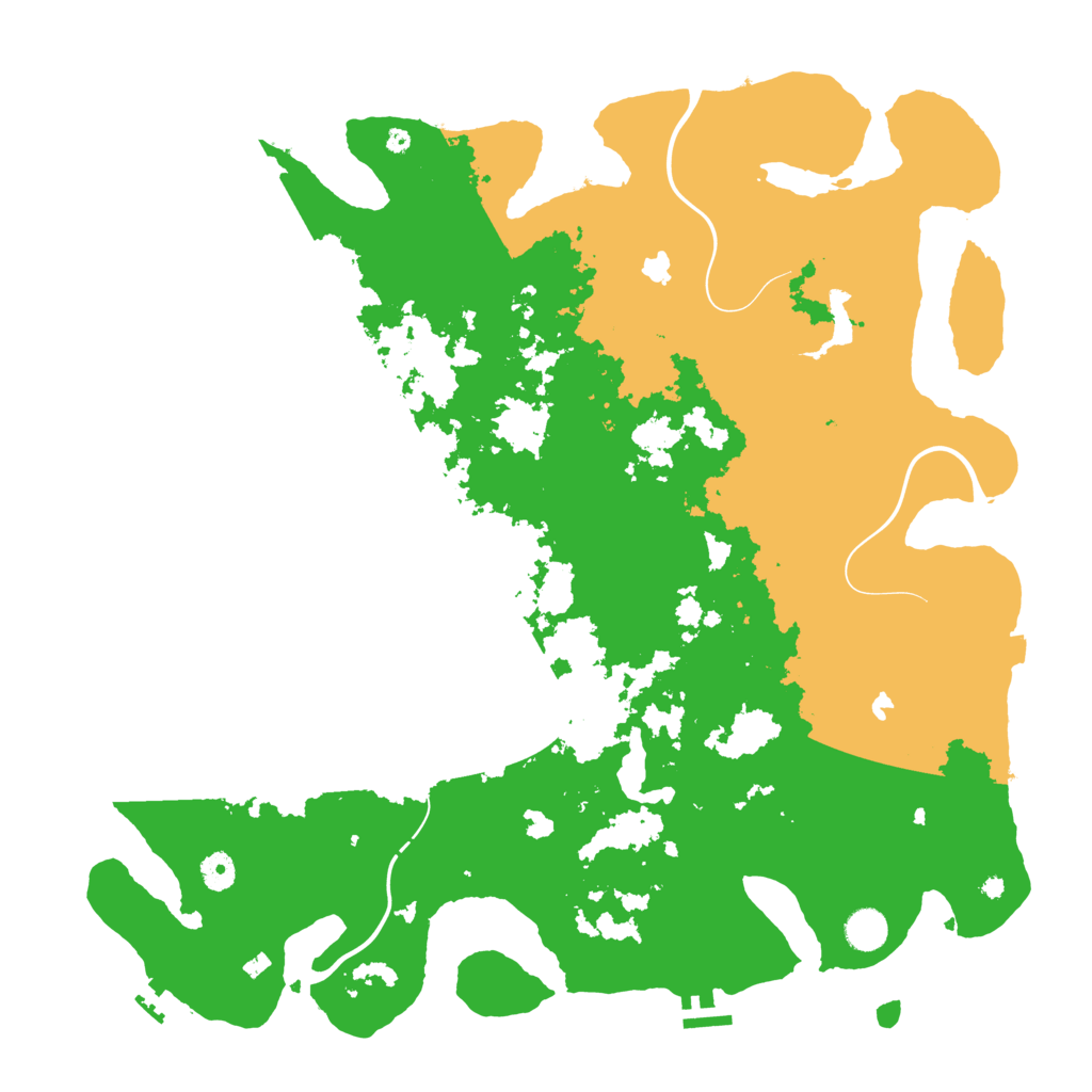 Biome Rust Map: Procedural Map, Size: 4500, Seed: 1475723210