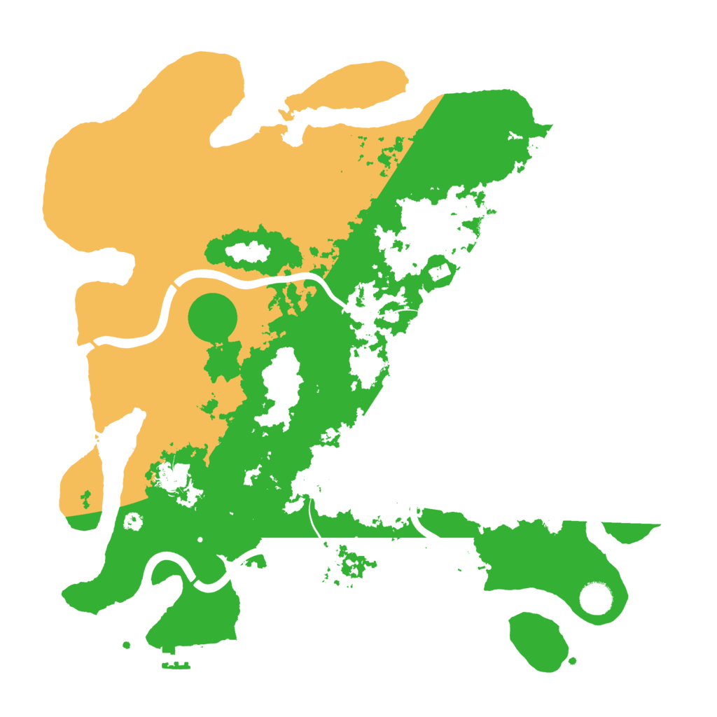 Biome Rust Map: Procedural Map, Size: 3850, Seed: 22042022