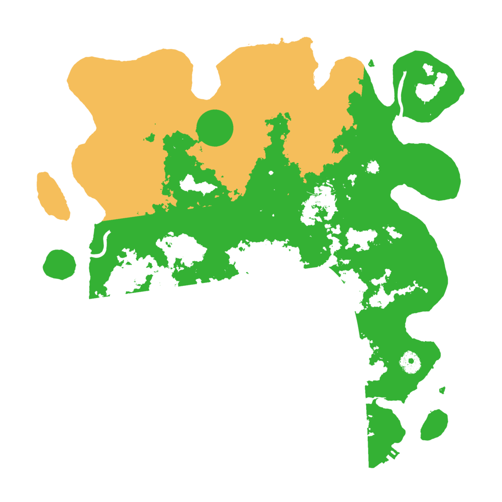 Biome Rust Map: Procedural Map, Size: 3600, Seed: 1641651346