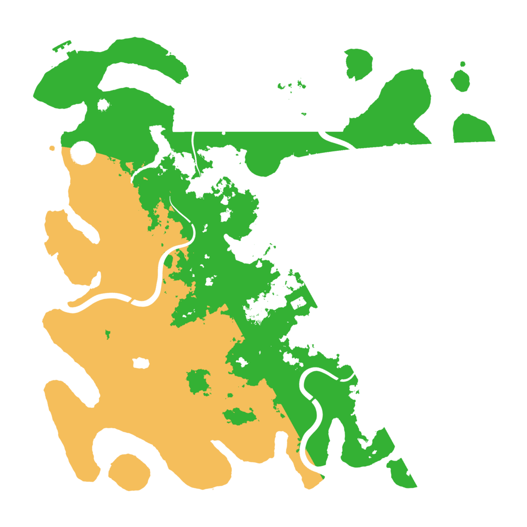 Biome Rust Map: Procedural Map, Size: 4000, Seed: 11244