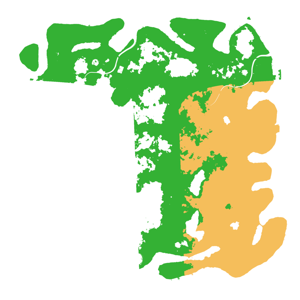 Biome Rust Map: Procedural Map, Size: 4500, Seed: 694202903