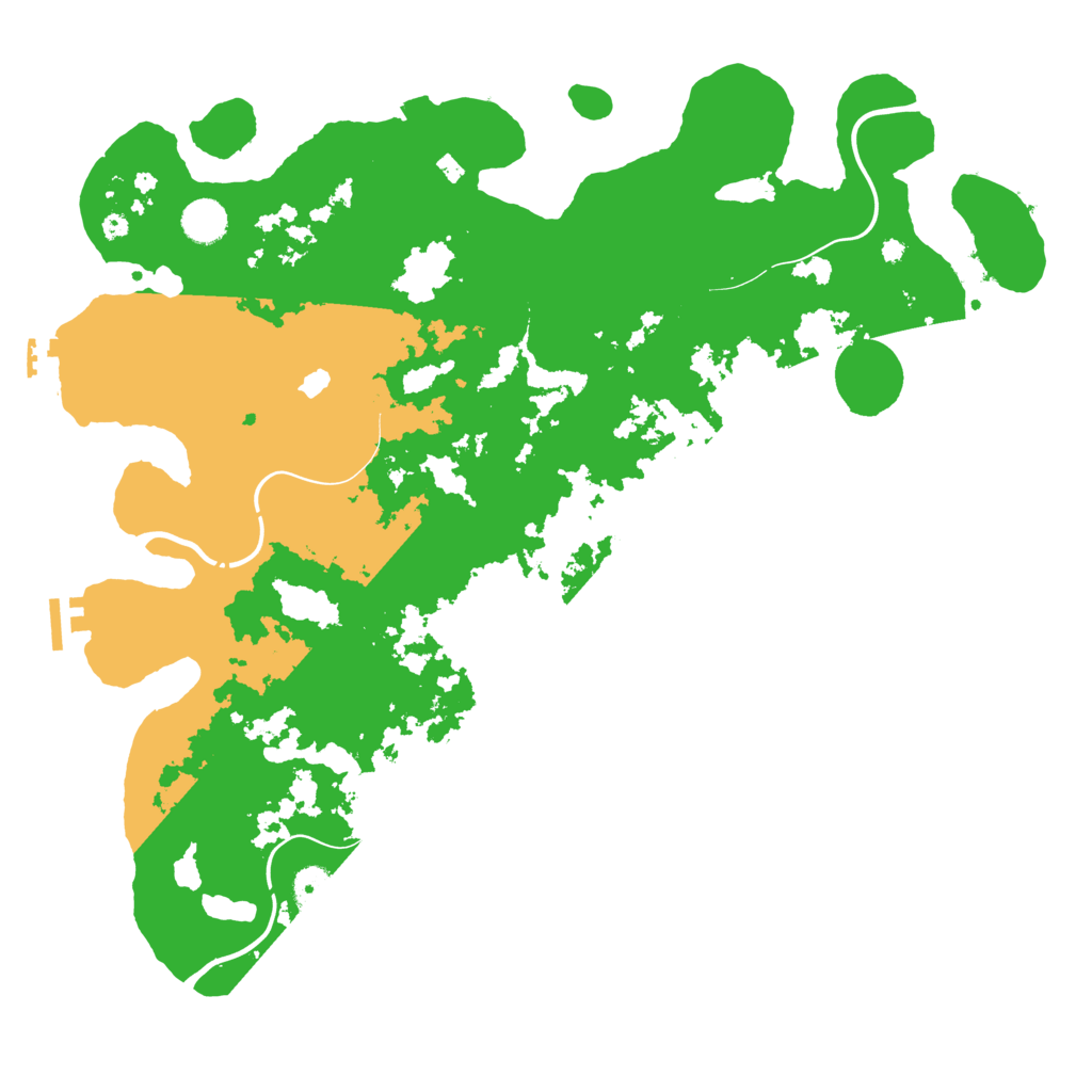 Biome Rust Map: Procedural Map, Size: 4250, Seed: 691238648