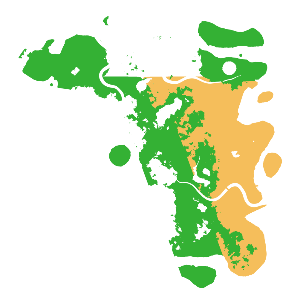 Biome Rust Map: Procedural Map, Size: 4050, Seed: 918450825