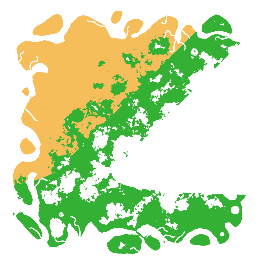 Biome Rust Map: Procedural Map, Size: 5500, Seed: 4598418