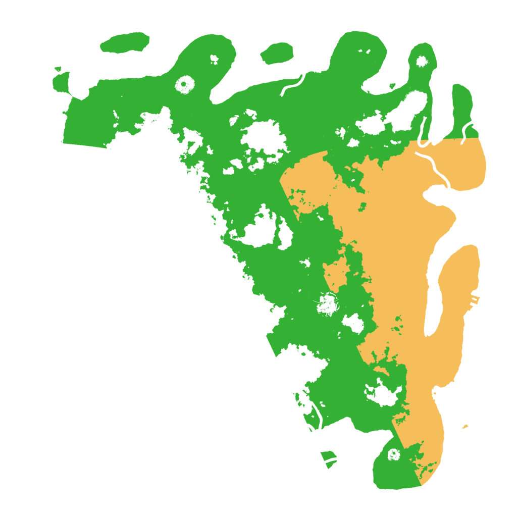 Biome Rust Map: Procedural Map, Size: 4250, Seed: 587031586