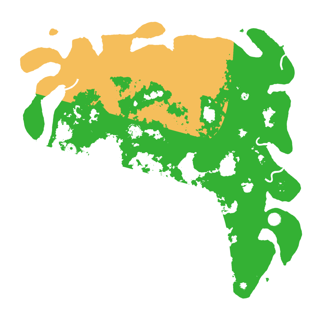 Biome Rust Map: Procedural Map, Size: 4300, Seed: 50785787