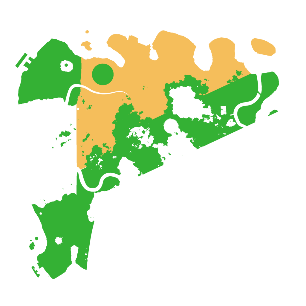 Biome Rust Map: Procedural Map, Size: 3750, Seed: 1605684585
