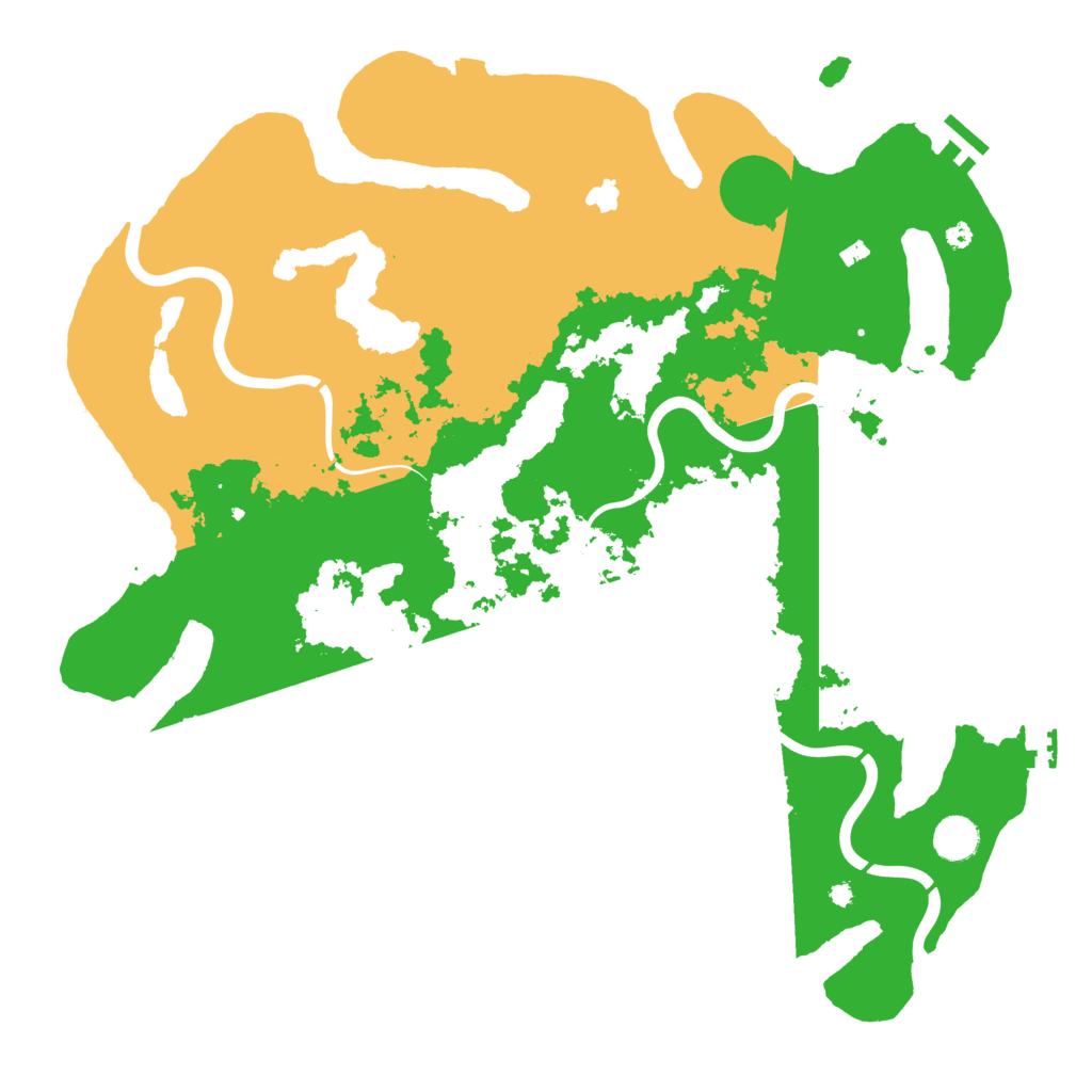 Biome Rust Map: Procedural Map, Size: 4250, Seed: 943232888