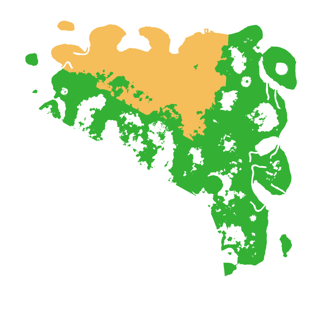 Biome Rust Map: Procedural Map, Size: 4500, Seed: 5805063