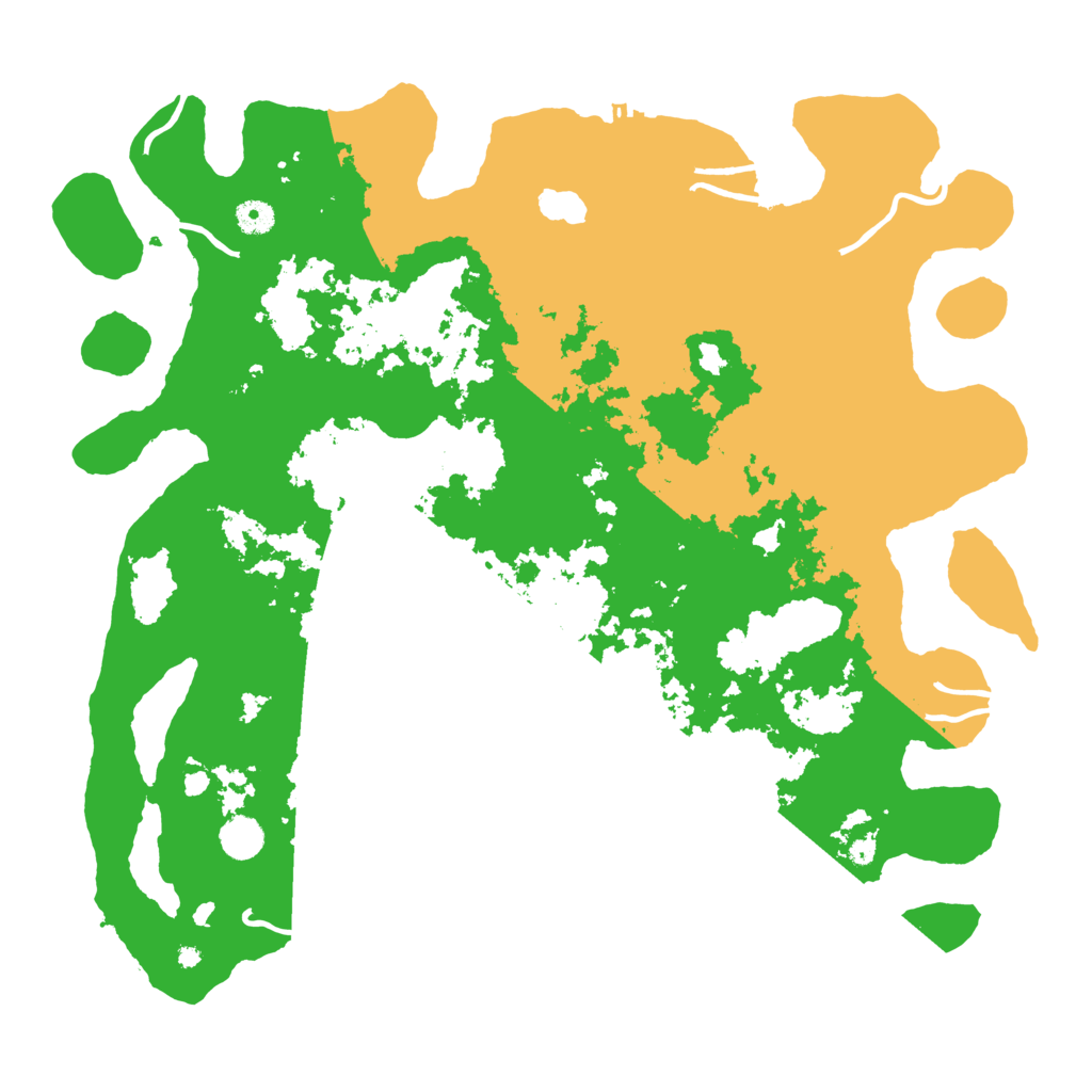 Biome Rust Map: Procedural Map, Size: 4500, Seed: 2277124