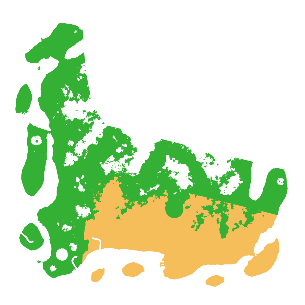 Biome Rust Map: Procedural Map, Size: 4500, Seed: 3729458